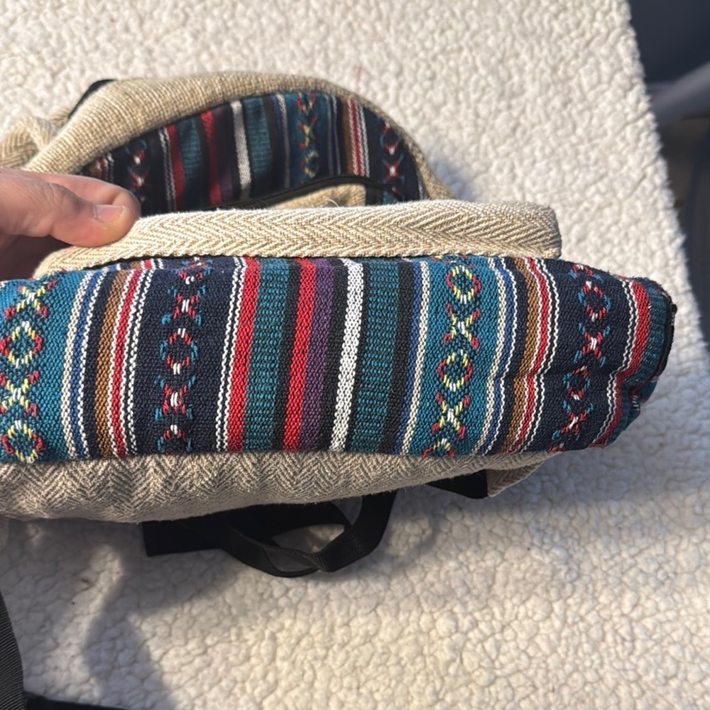 Himalayan Hemp Backpack - Picture 6 of 7